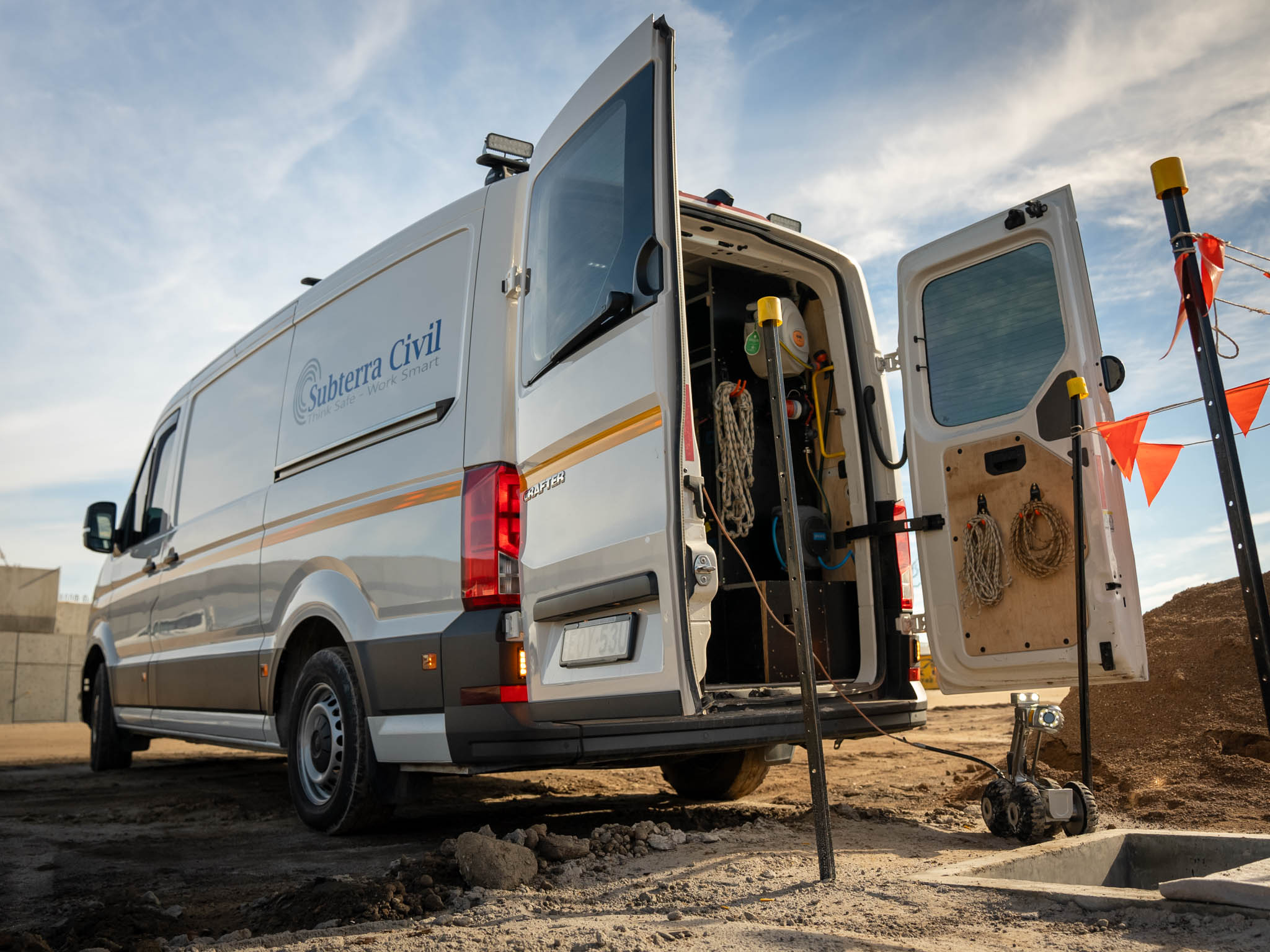 CCTV pipe inspection